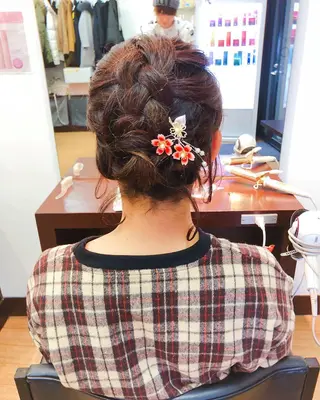 ヘアアレンジ one by zero所属・藏本 剛史のヘアスタイル