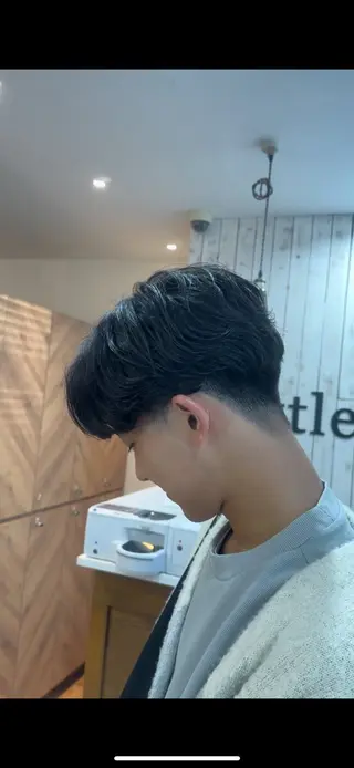 パーマ メンズ ROIS渋谷【ロイス】所属・高橋大樹/グレージュ /ベージュ/美髪のヘアスタイル