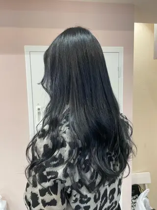 ロング マホ/日吉/髪質改善 /レイヤー/ガーリーのヘアスタイル
