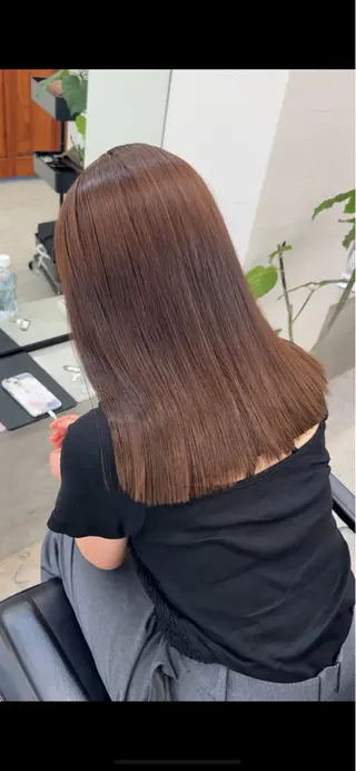 セミロング 髪質改善/レイヤー/ 艶髪🎀ayaneのヘアスタイル