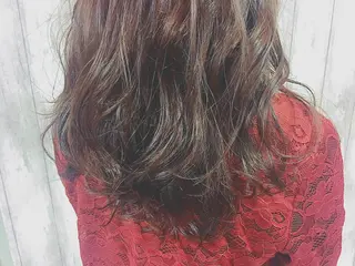 セミロング ロング カラー boutique misakiのヘアスタイル