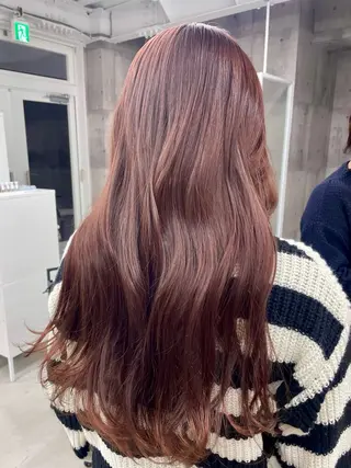 ロング カラー 錦 茉李 @lm.mari03のヘアスタイル