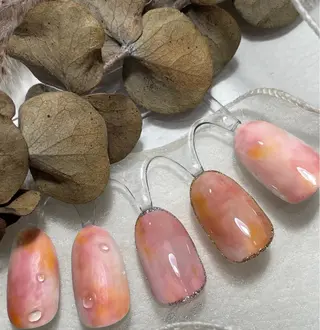 カラー ネイル Chérinail 爪のお手入れのネイルデザイン