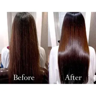 ミディアム YASU🍎CUT 赤系カラー/ヘアケアのヘアスタイル