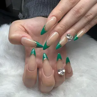 ロング ネイル nail salon azuのネイルデザイン