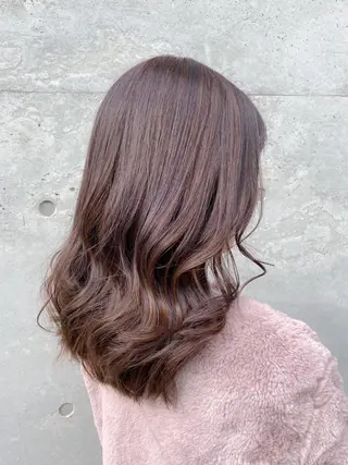 ミディアム カラー eclair.髪質改善&トリートメント所属・【艶髪、透明感】西村 有司のヘアスタイル