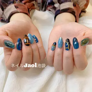 ミディアム nail jaol池袋店所属・ネイルJaol 池袋のネイルデザイン