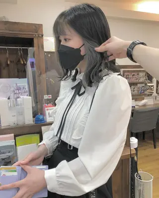 カラー 🌈ハイトーン/ ワタル🌈のヘアスタイル