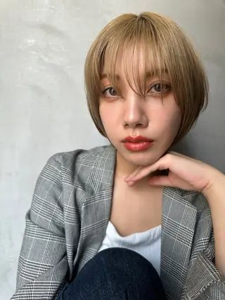 ショート カラー taiga ショート /レイヤー/矯正🌈のヘアスタイル