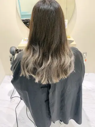 セミロング 丹野 圭太のヘアスタイル