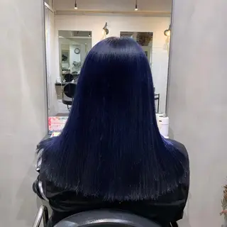 ロング カラー ヘアアレンジ 濱本 新奈 / 髪質改善パーマのヘアスタイル