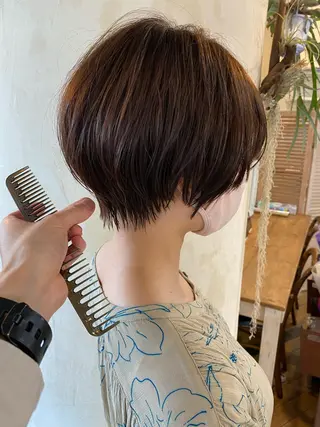 ショート 菅原 英 /メンズカットのヘアスタイル