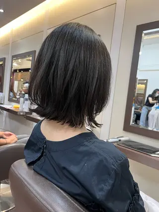 ミディアム 酸性ストレート 🤍🎀honokaのヘアスタイル