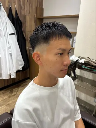 ショート メンズ Men's hair Libre Sunny所属・高橋 怜玖／仙台／八乙女のヘアスタイル