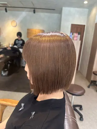 ショート カラー 🦋艶モテカラー/ヘ アセット🦋YURIのヘアスタイル