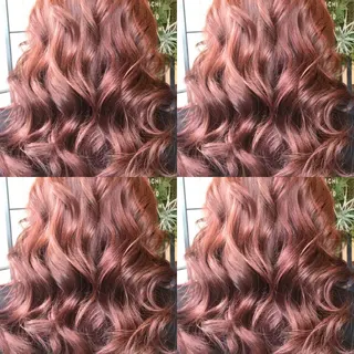 ロング カラー Hanna by W_SALONのヘアスタイル