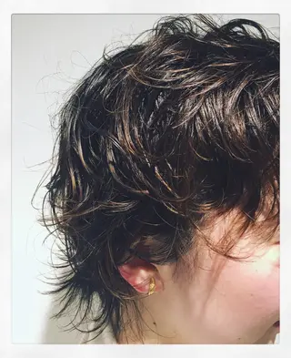 ショート パーマ freelance lab所属・iizuka akiのヘアスタイル