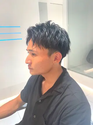 メンズ 無料ショートモデル 募集中❗️秋山ひらいのヘアスタイル