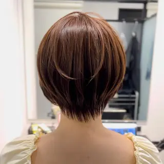 ショート カラー ショートヘア、ボブ こやさん　コヤマのヘアスタイル
