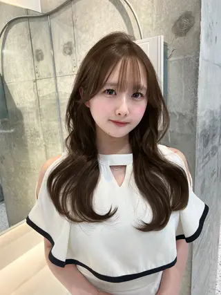 ロング Lond Role所属・🎀透明感ブラウ ンshizuka🎀のヘアスタイル