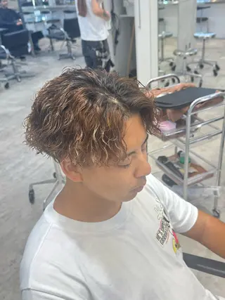 ショート パーマ fifth 児玉達哉 当日予約🙆のヘアスタイル