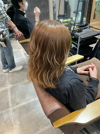 ミディアム カラー newiGRANDE 🌈萩原聖也のヘアスタイル