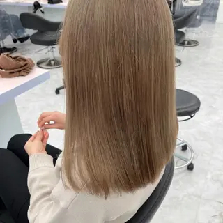 セミロング カラー 💗爆美女製造機💗 ハイトーン-髪質改善のヘアスタイル