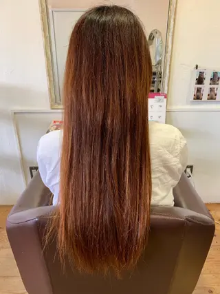 ロング 髪質改善エイジングケ ア専門美容室チアフルのヘアスタイル