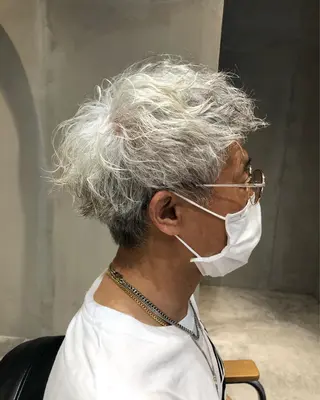 パーマ メンズ AUBE HAIR camelia 枚方店所属・メンズパーマ/ メンズカット/渡邊亘のヘアスタイル