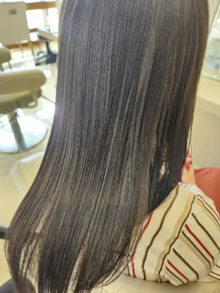 セミロング カラー 中村 光樹のヘアスタイル