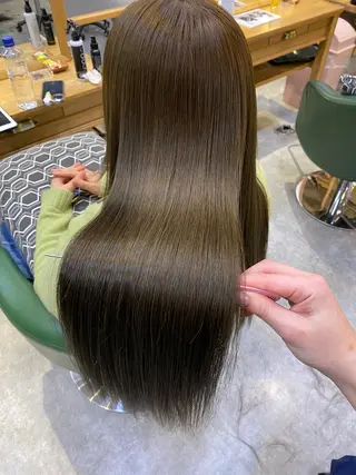 ロング カラー 【縮毛矯正特化】 kyokaのヘアスタイル