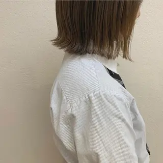 ミディアム カラー 髪質改善ストレート/ 東徳嶺 みくのヘアスタイル