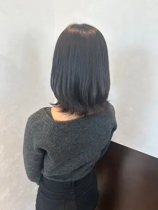 ミディアム 駒野 茜音のヘアスタイル