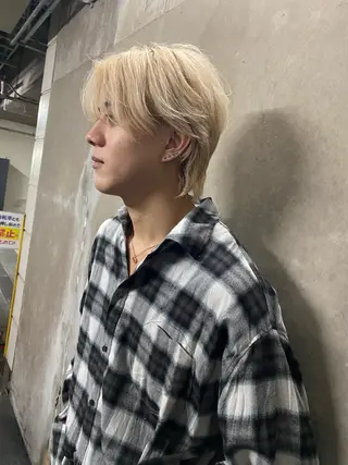 ショート カラー 7Bridge所属・ハッシュカット 小西貫太のヘアスタイル