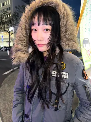 ロング レイヤー/顔周り/ Riku🪐のヘアスタイル