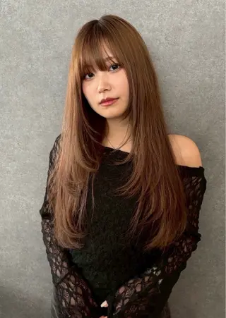 ロング カラー ヘアアレンジ “垢抜け”製造美容師 💇✂️石川雄登のヘアスタイル