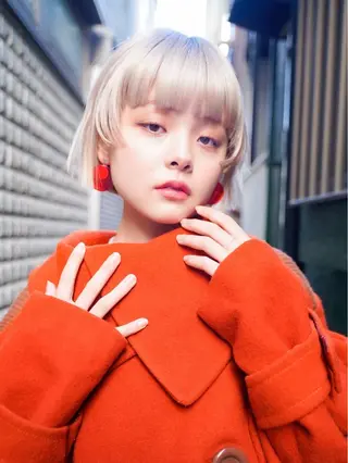 ショート カラー SHARON所属・ミユキ★☆★ 💛原宿／カラー♥️のヘアスタイル