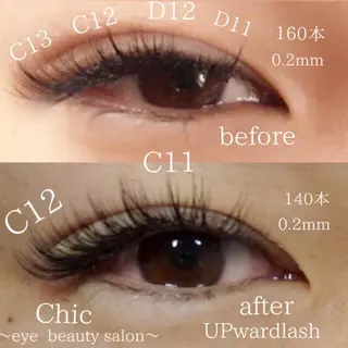 マツエク・マツパ Chic ATSUKOのマツエク・マツパデザイン