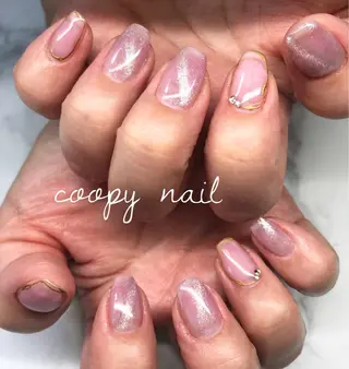 ミディアム ネイル nail salon coopy所属・野澤 美優のネイルデザイン