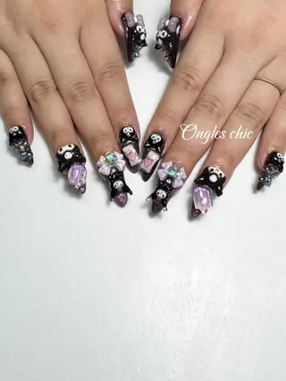 ネイル ongles chic24時間営業のネイルデザイン