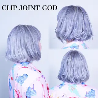 ミディアム カラー 今泉 周のヘアスタイル