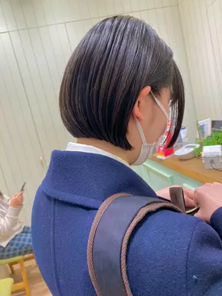 ショート ボブとパーマの達人 美容室難民の方は是非のヘアスタイル