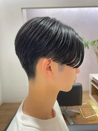 ミディアム カラー パーマ ヘアアレンジ メンズ アイブロウ 社内1メンズ担当✨ 毛流れパーマ鈴木瑛也のヘアスタイル