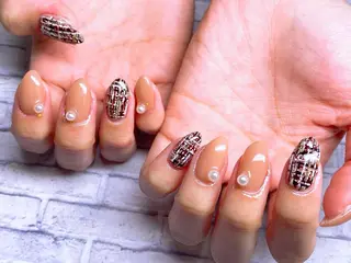 ネイル 高野 梨紗子のネイルデザイン
