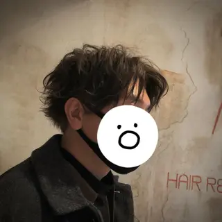 ショート メンズ メンズパーマ スペシャリスト大塚のヘアスタイル