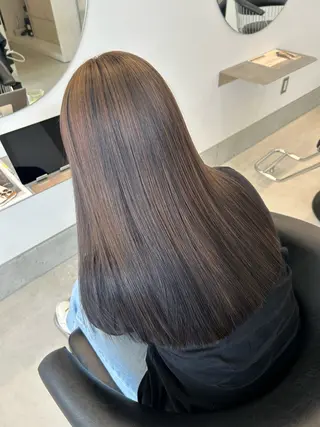 ロング カラー 🐾ハイトーンブリー チ🐾ひなたのヘアスタイル