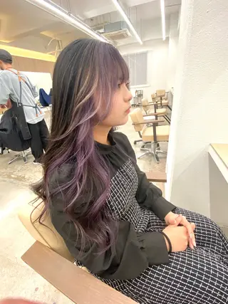 ロング カラー BOB🌟ハイトーン /ブリーチ/TAKUのヘアスタイル
