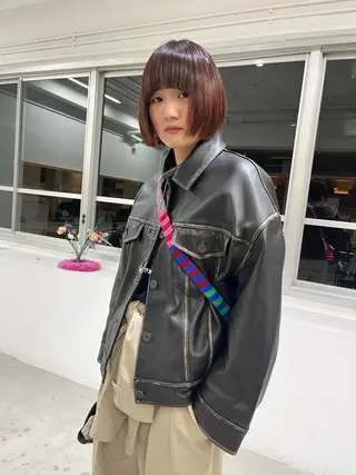 カラー IRO所属・岡田 祐樹のヘアスタイル