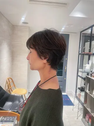 ショート パーマ 高橋 涼香のヘアスタイル