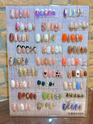 ショート カラー ネイル ネイルサロン リリーブランシュ所属・森 瑞紀のネイルデザイン